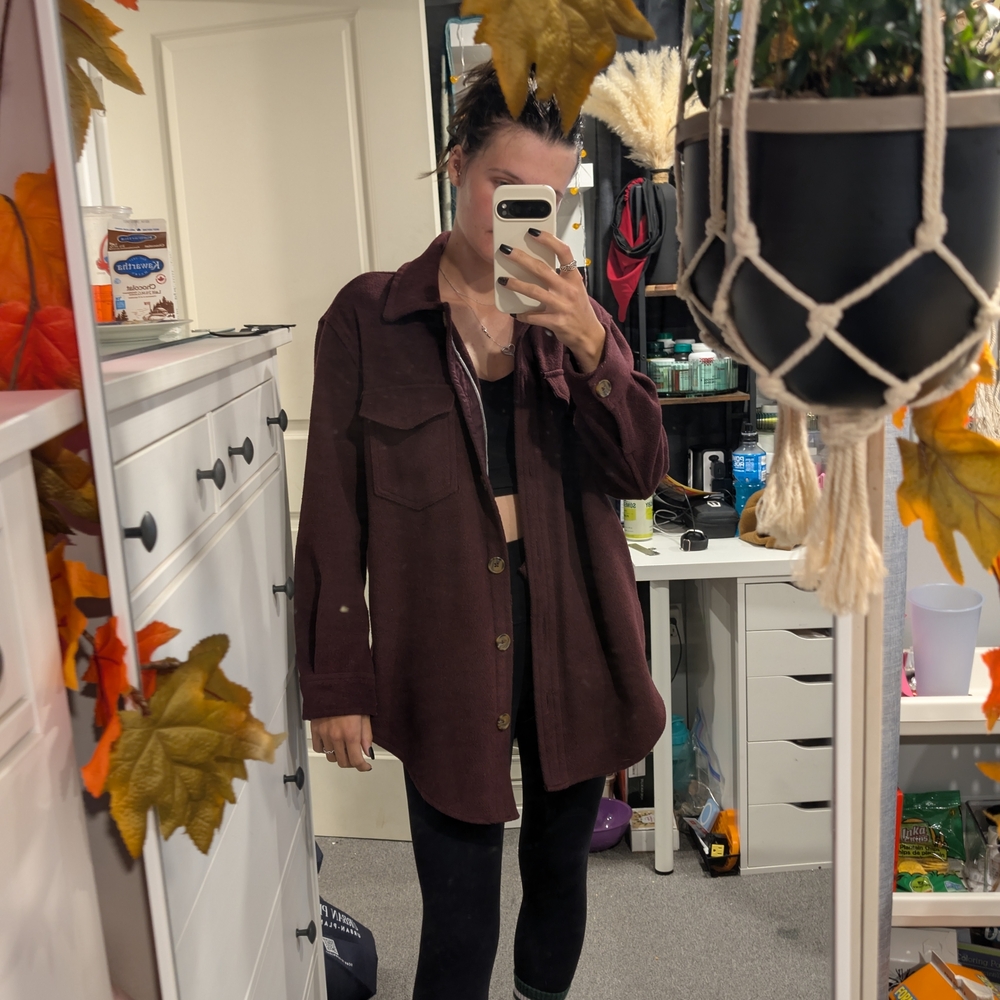 Bluenotes Deep Burgundy Utility Jacket